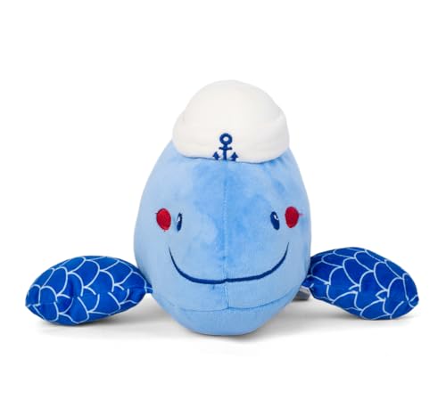 Image of Fuzzbuzz Sailor Whale Soft Toy, 30cm, Blue, 18M+