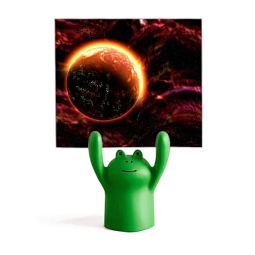Support de mémo grenouille pour ranger vos notes volantes style Art déco