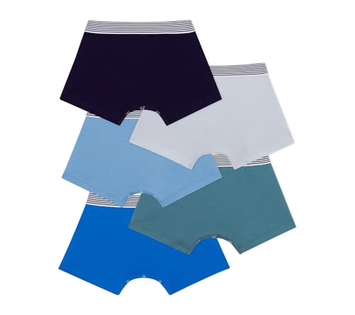 Set di boxer in cotone a tinta unita bambino - 2