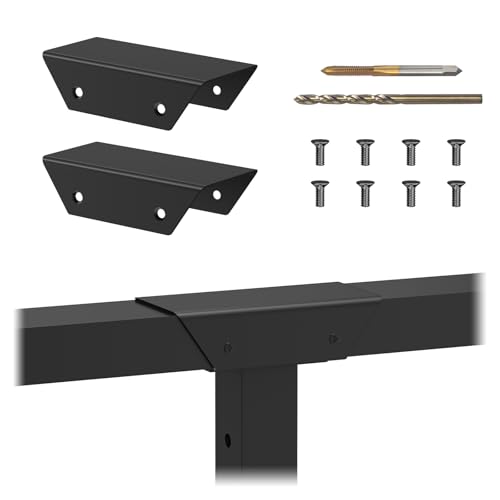 Conector de pasamanos de aluminio negro BLIKA para barandilla de cable de escalera de cubierta 2