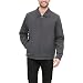 Tommy Hilfiger Men's Micro-Twill Open-Bottom Zip-Front Jacket, Charcoal, Small