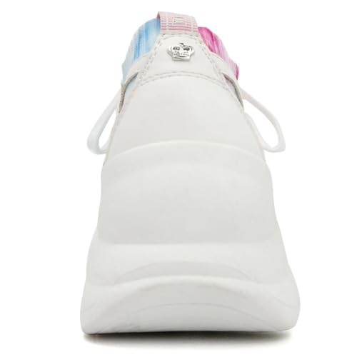 Juicy Couture Women's Chunky Lace-Up Fashion Sneaker - Stylish Platform Tennis Shoes for Everyday Comfort Walking3