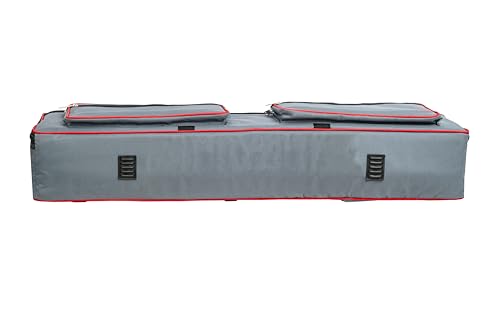 Image of GIG Master Heavy Padded Keyboard Bag /Cover /Case for Korg Pa300, Pa600, Pa700, Pa1000, 61 Keys Professional Arranger Keyboard with Dust Cover & Double Pocket(Grey)