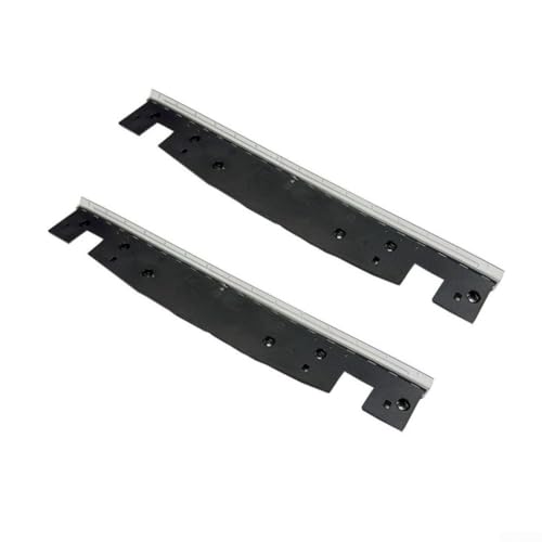 Zeroupshop Lot de 2 racloirs de rechange pour aspirateur Dreame H12 Pro Wet Dry - Accessoire multifonction avec design durable - Lames noires