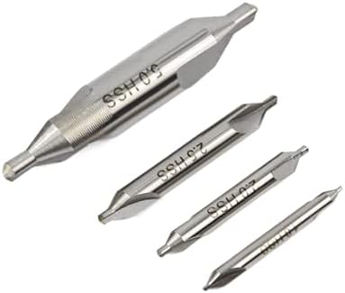 Drill Bits For Center Bit4set High-speed Steel Center Bit Machine Sst Drilling Bit Factory Direct S - (Color: Brown)