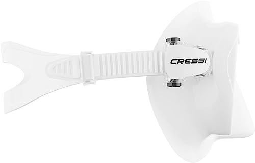 Cressi F1 White y Corsica White Snorkel Máscara y Set de Tubo miniatura 4