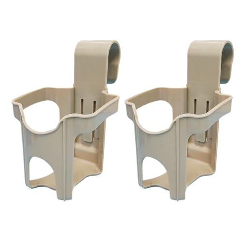 Portavasos de piscina – Colgador de bebidas para borde de piscina – Organizador colgante extraíble par para bañera bebidas aperitivos alimentos