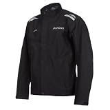 KLIM Men's Forecast Jacket Waterproof Gore-Tex Overshell - X-Large - Black