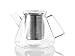 Produktbild AdHoc TK50 Teekanne 1,5 l mit Filter für losen Tee ORIENT+, Glas/Edelstahl