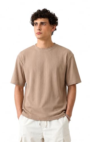Image of Zilcon Men's Casual Round Neck T-Shirt Short Sleeve T-Shirt Summer Beach Hippie T-Shirt