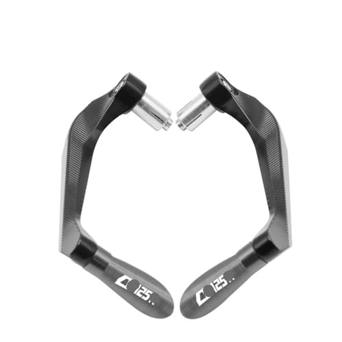Protège mains moto CB125R aluminium CNC protection levier embrayage frein guidon