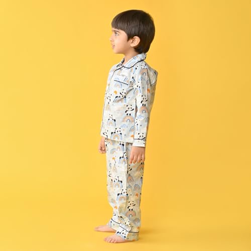 Image of Jam & Sugar Boys Cotton Printed Night Suit Set