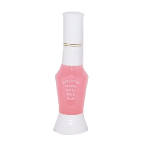 Nail Star 12 ml schwarz 2-Wege-Nail Art Pen Cover