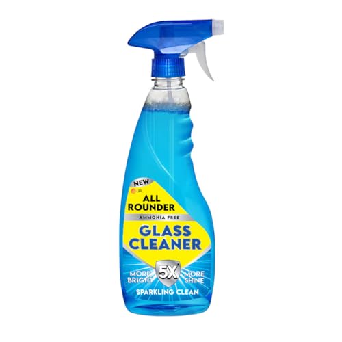 Image of All Rounder Glass & Multi-Surface Cleaner 500 ml | 5X Streak Free Shine | Anti Fog & Ammonia Free Formula | Quick Drying, Dust & Smudge Removal