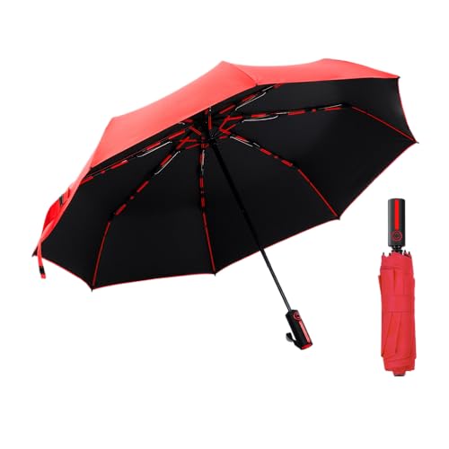 Generisch Der stärkste Taschenschirm – robust und langlebig, automatisches Öffnen/Schließen, UV-Schutz, winddicht, kompakt für Abenteuer im Freien! Schirm mit Glasabdeckung (Rot) Generisch Der stärkste Taschenschirm – robust und langlebig, automatisches Öffnen/Schließen, UV-Schutz, winddicht, kompakt für Abenteuer im Freien! Schirm mit Glasabdeckung (Rot)