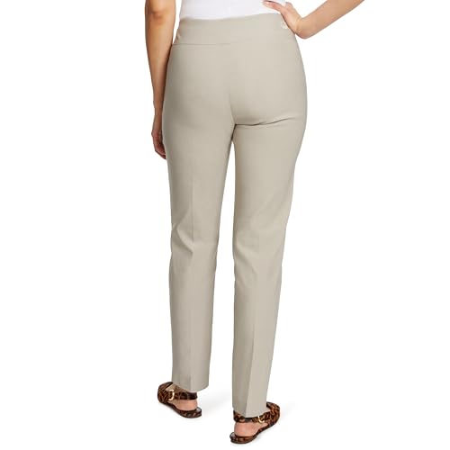 Image of Gloria Vanderbilt Women's Pull on Tummy Slimmer Trouser Pant Standard