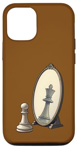 iPhone 12/12 Pro チェス - チェスプレイヤー ボードゲーム Peices スマホケース