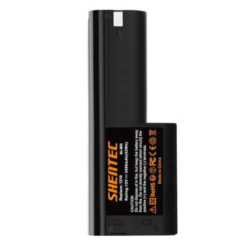 Shentec 12V 3500mAh Ni-MH Battery Replacement for Makita 1210 632277-5 5092D 5092DW 6011D 6011DW 809432 for Makita 12V Battery.