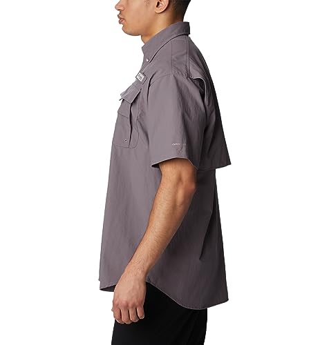 Image of Columbia Men Omni-Shade Bahama II Hiking and Trekking Short Sleeve Shirt