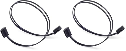 Câble SATA III 6 Gbps ultra fin 30cm SilverStone CP11 lot de 2