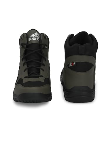 Image of Leo Men's Waterproof Non-Slip Lightweight Outdoor High Top Ankle Boots For Men