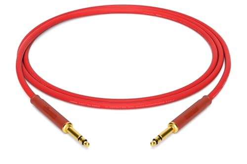 Mogami 2893 Quad cable patch 4,4mm Neutrik Gold balanceado rojo de 75 cm para audio HiFi residencial