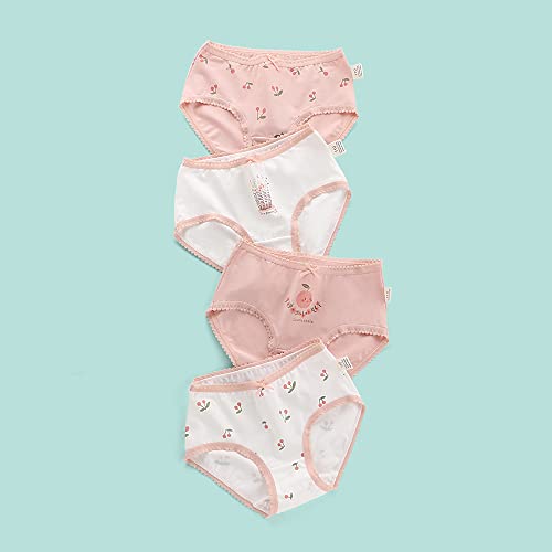 Image of benetia Girls' Underwear Soft Cotton 6-8 Pack