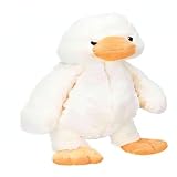 TRIXIE Enten-Plüschtier, kuscheliges Hundespielzeug aus weichem Plüsch für Haustiere - Robustes Hundspielzeug, 38 cm, mit Stimme - Ente als Kuscheltier für kleine & große Vierbeiner - 35888