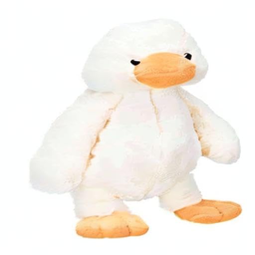 TRIXIE Enten-Plüschtier, kuscheliges Hundespielzeug aus weichem Plüsch für Haustiere - Robustes Hundspielzeug, 38 cm, mit Stimme - Ente als Kuscheltier für kleine & große Vierbeiner - 35888
