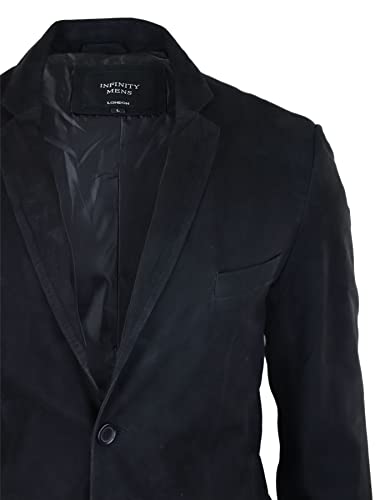 TruClothing Mens Genuine Suede Blazer Style Jacket Leather Mens Classic VIntage Smart Casual4