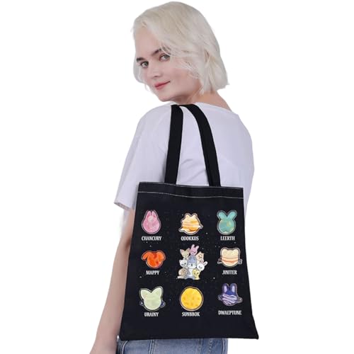 Bolso tote de música K-pop, regalo para fanáticos de álbumes coreanos, bolso de hombro con letras de álbumes de boy bands coreanas miniatura 6