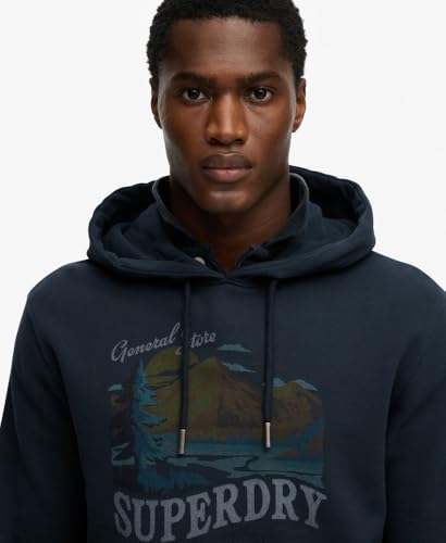 Sweat shirt Superdry Outdoors Mountain Rlxd Hood EU - vue 6