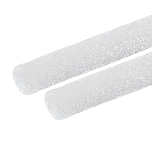 Image of PATIKIL 1 /4 Inch x 26 Feet Backer Rod for Gaps and Joints, 2 Roll Foam Rope Caulk Crack Joint Filler Roll Seal Weather Strip for Home Construction Car, White