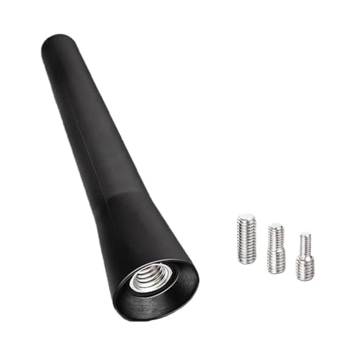 ENLIGMA Antena Coche Tiburón Antena De Coche Fijador De Techo De Coche Corto 6,5 Cm De Largo Accesorios De Coche Radio Fuerte Universal con Tornillos
