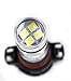 labwork 2X 5202 H16 PS24W High Power 100W 6000K Super White Fog DRL Lights Bulb Replacement for 07-15 Chevrolet Silverado 1500 2500 3500