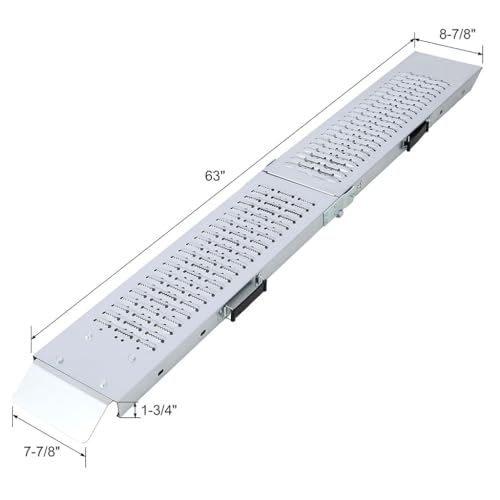 Rampas Plegables de Carga 6.3 ft Set de 2 Acero miniatura 3