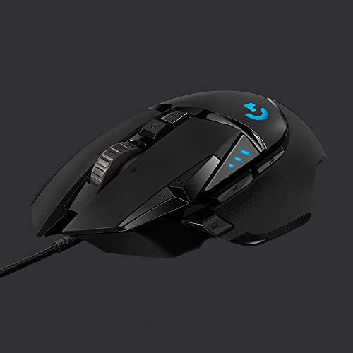 Audífonos Logitech G PRO X y mouse G502 Hero para gamers