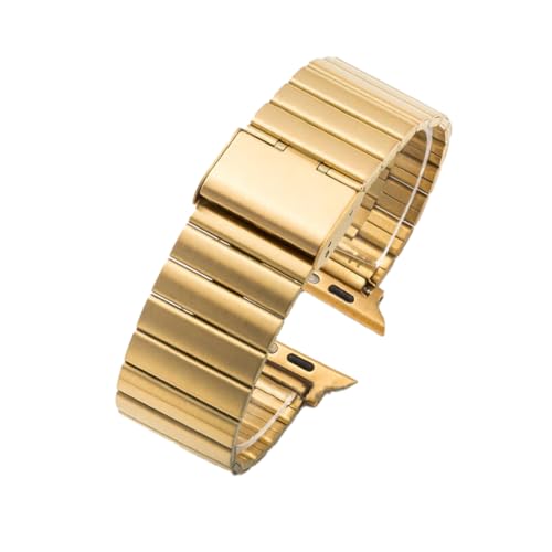 YDxingY Edelstahl Uhrenarmbänder Kompatibel mit Apple Watch 38mm/40mm/41mm/42mm(Serie 10), Armbänder Metall Ersatzarmban...