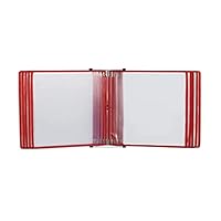 Wandgemonteerd catalogusdisplayrek, wandreferentiesysteem met 10