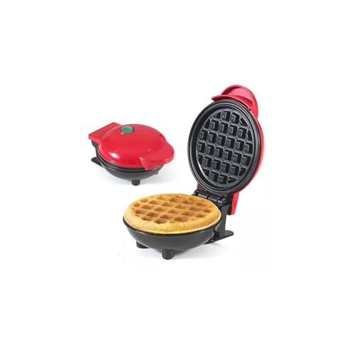 Image of Mini Waffle Maker Machine 3 In 1 Waffle Iron Home Appliances Kitchen Easy To Clean, 4 Inch, Perfect For Breakfast, Dessert, Sandwich, Pan Cakes, Other Snacks|Assorted - 350 Watts
