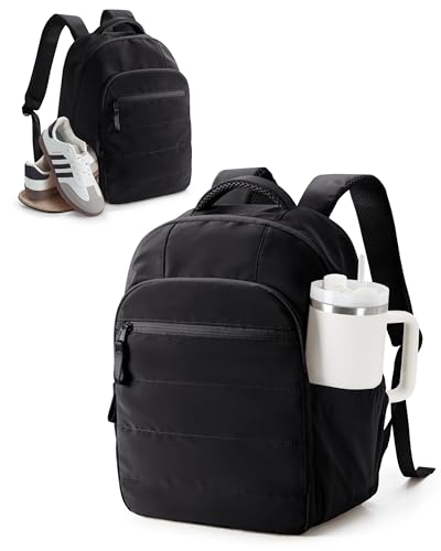 Smasrob Women Travel Backpack with Laptop Sleeve and Shoe Compartment