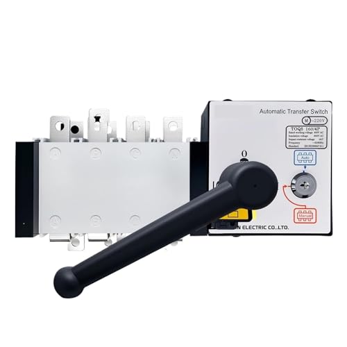 Sélecteur électrique 400V CA et commutateur de transfert automatique double alimentation 4P 160A