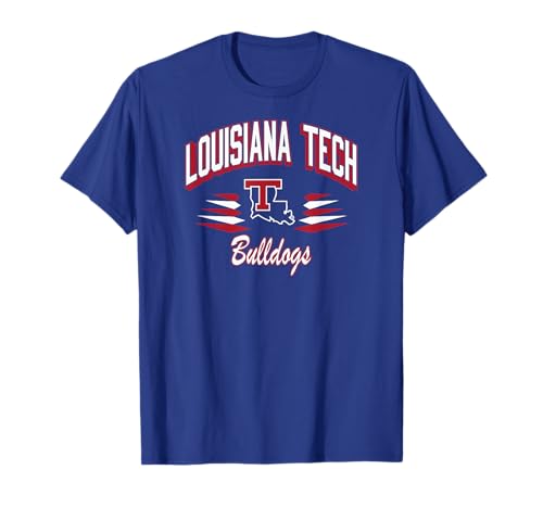 Louisiana Tech Bulldogs Retro Diamond Royal T-Shirt