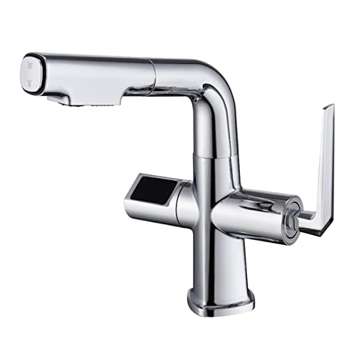 Grifo de lavabo monomando blanco que soluciona la limpieza del baño