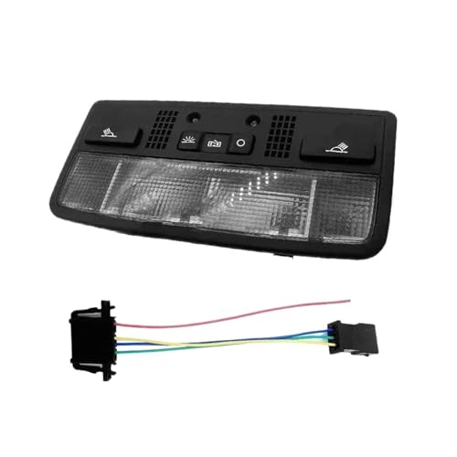 Luz interior LED para viajar de noche en Passat B5 lámpara de lectura de techo color negro