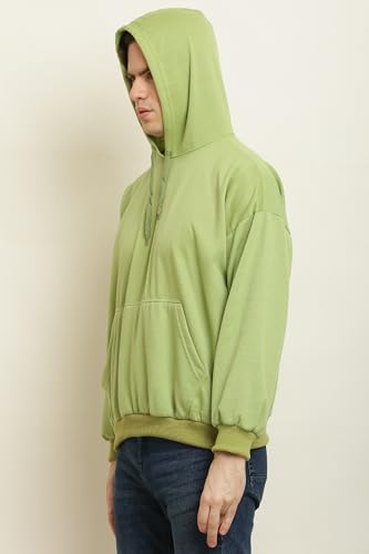 Image of Fleece Oversized Fit Pocket Hoodie for Men Small to 10xl
