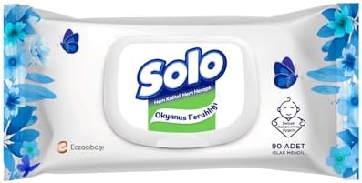 Solo Islak Havlu Okyanus Ferahlığı 90 Yaprak - Görsel 1