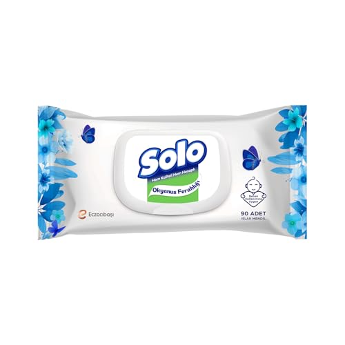 Solo Islak Havlu Okyanus Ferahlığı 90 Yaprak