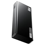 boAt 20000mAh બેટરી, 35W 2-વે સુપર ફાસ્ટ ચાર્જિંગ સાથે નવી લોન્ચ થયેલ PB435 Turbo 35W પાવર બેંક | 12-લેયર સ્માર્ટ IC પ્રોટેક્શન | સ્લીક એલ્યુમિનિયમ કેસીંગમાં ટ્રિપલ આઉટપુટ અને ડ્યુઅલ ઇનપુટ (ઓનિક્સ બ્લેક)