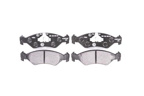 Kit plaquettes de frein HELLA 8DB 355 007-391 qualité supérieure